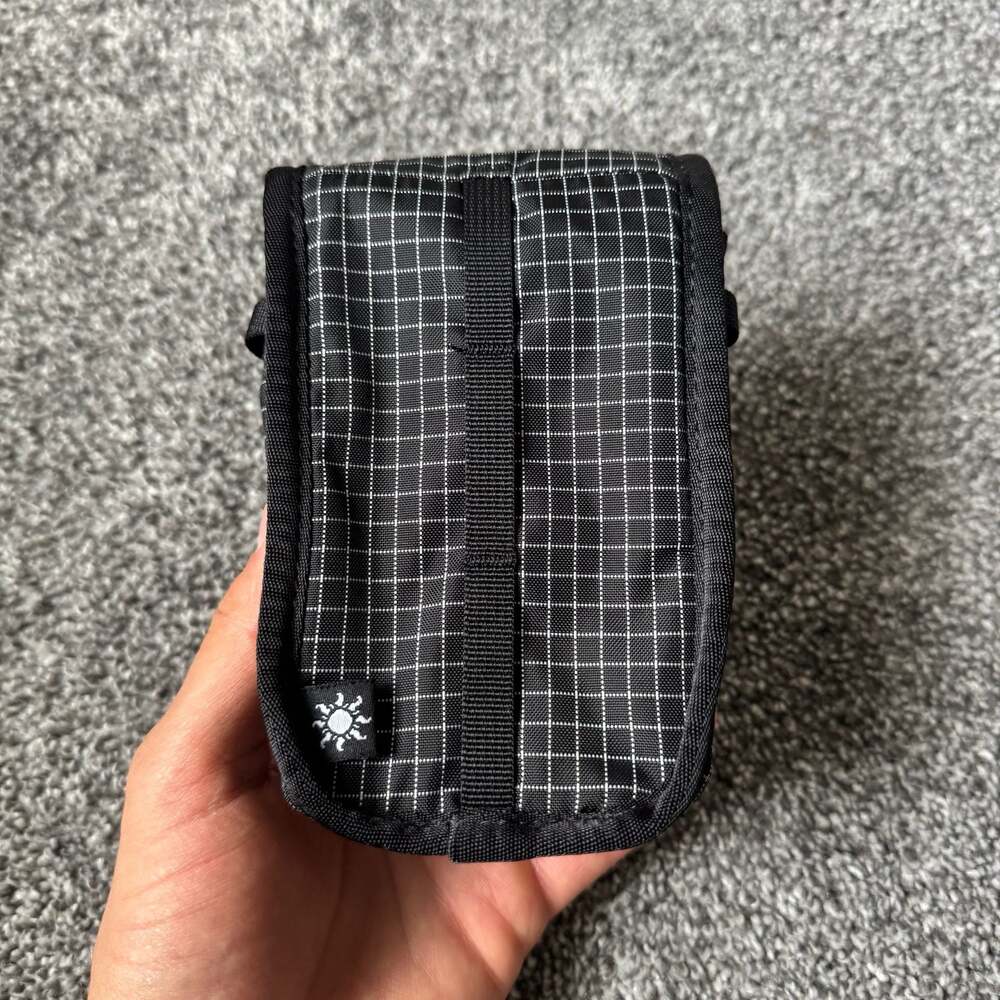 Long Weekend Grid Ripstop Accessory Pouch - Picture 2 of 6